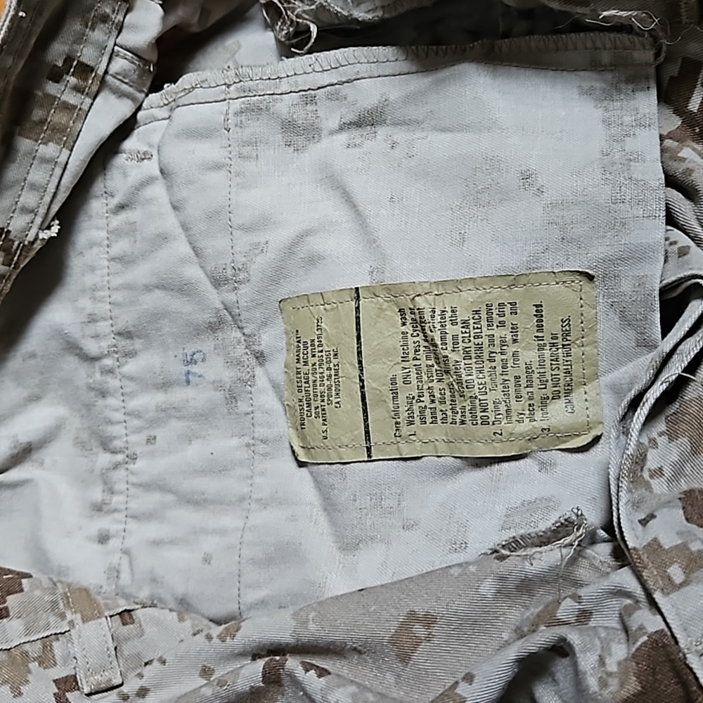 USMC MARPAT Utility Trousers - Picture 5 of 9